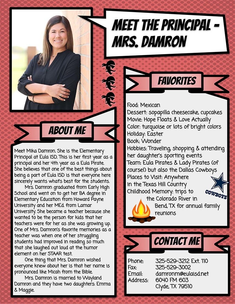 Mrs. Damron's Bio