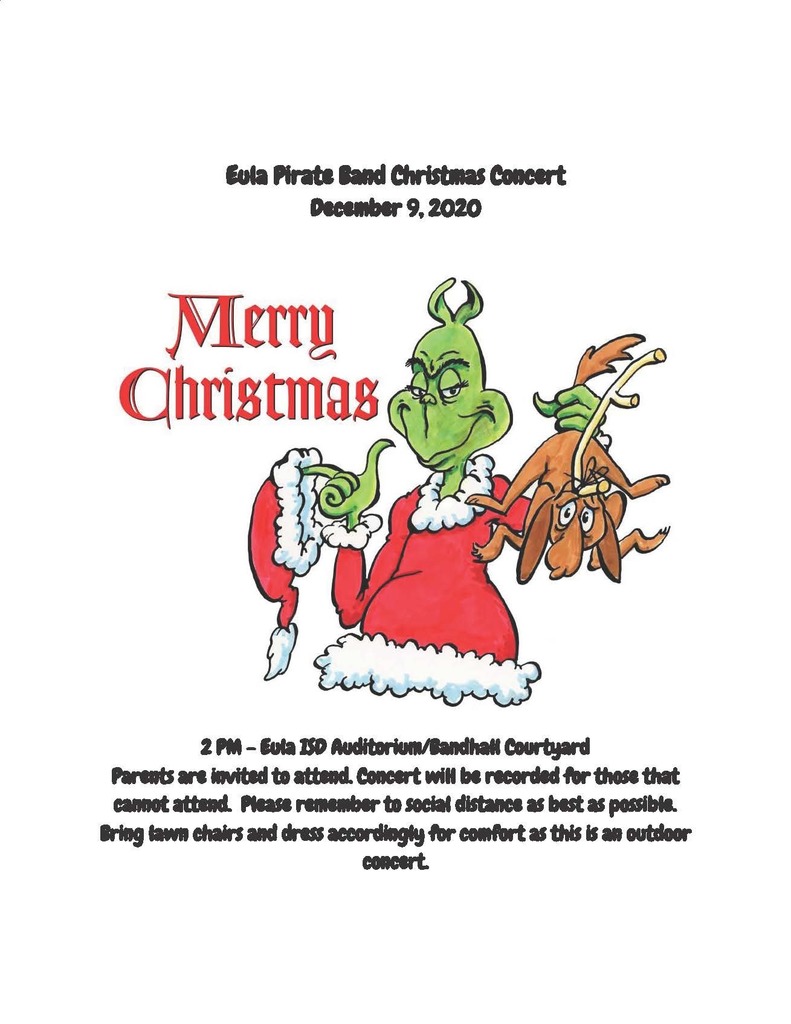 chistmas band flyer